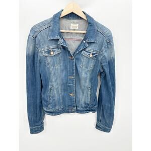 Mango Jeans Womens Jean Jacket Size XXS Western Country Concert Festival